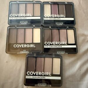 CoverGirl Eye Enhancers Eyeshadow Palette — Neutral Mauve Set lot of 5